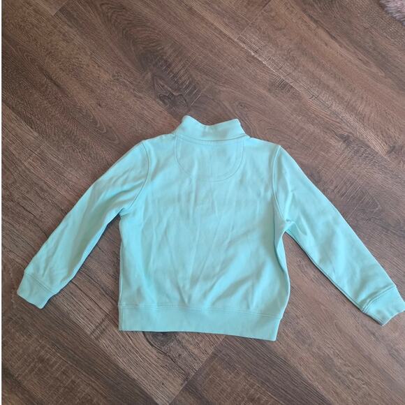 Vineyard Vines Toddler Girls Seafoam Green 1/4 Zip Long Sleeve Top 2T Preppy - Picture 4 of 4
